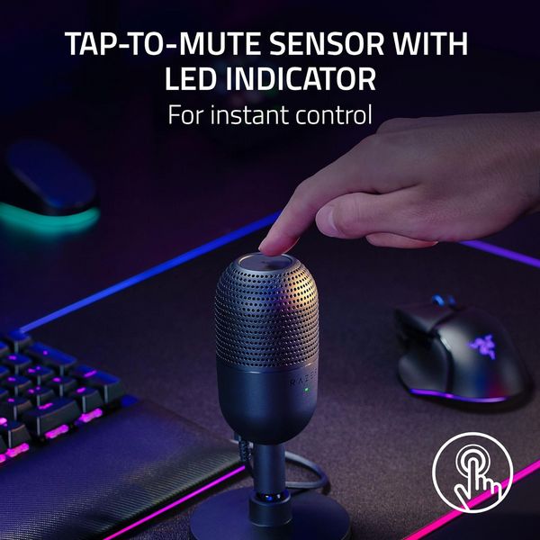 Razer Seiren V3 Mini Gaming Microphone - Black
