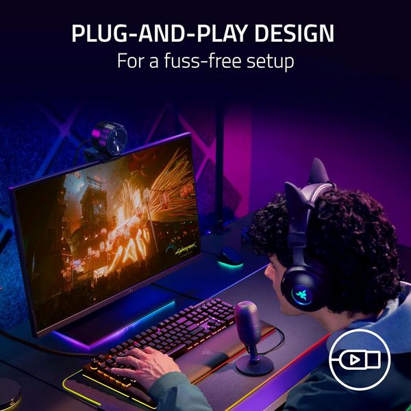 Razer Seiren V3 Mini Gaming Microphone - Black