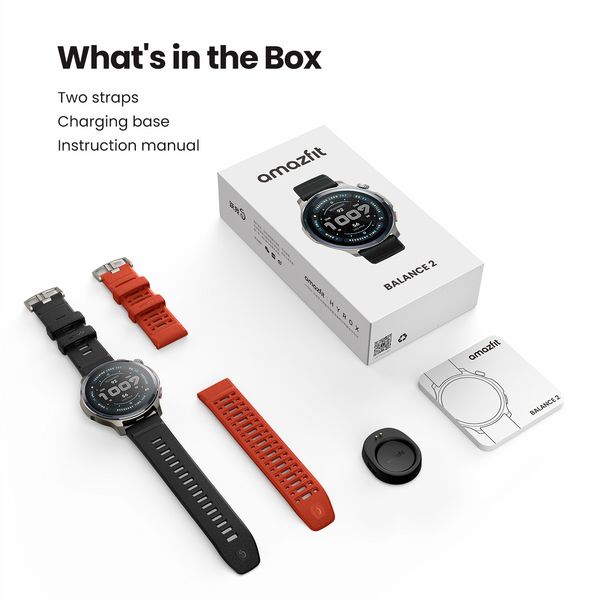 Amazfit Balance 2 NFC Black