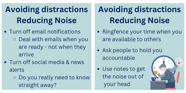 Grace - avoid distraction