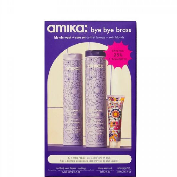 Amika Blonde Toning And Repair Set