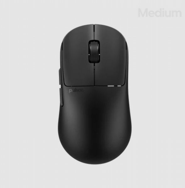 Pulsar X2N CrazyLight Medium Jet Black Wireless Gaming Mouse